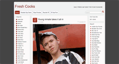 Desktop Screenshot of freshcocks.net